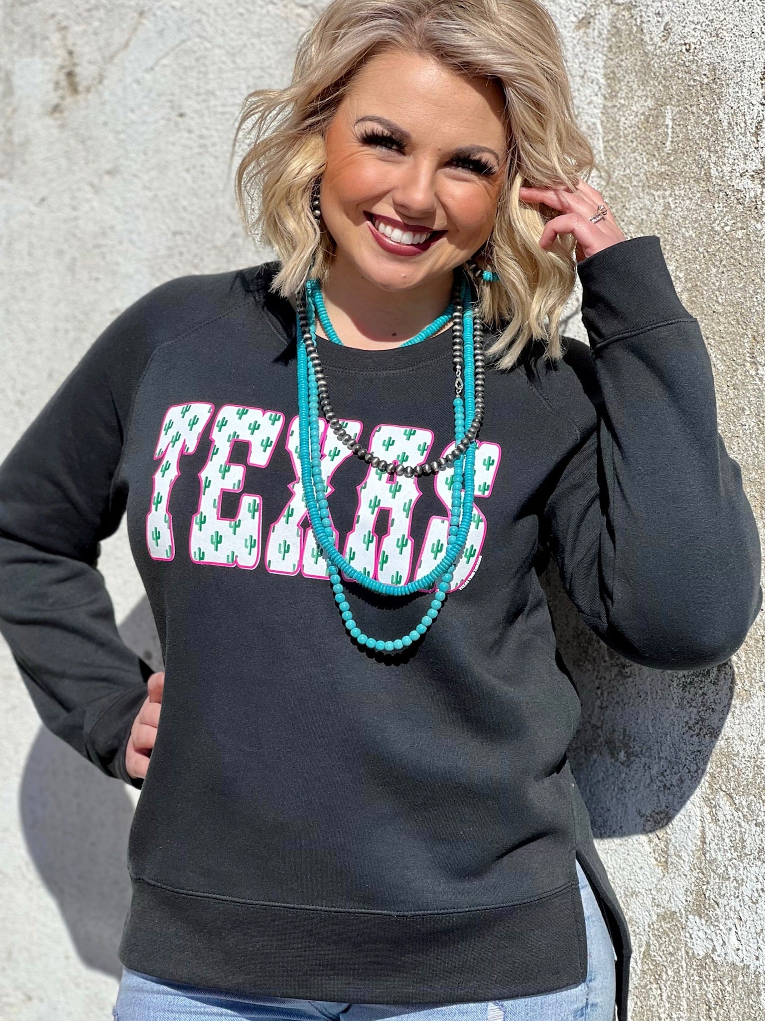 Texas Cactus Sweatshirt