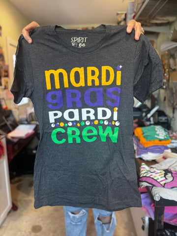 Mardi Gras Party Crew Tee