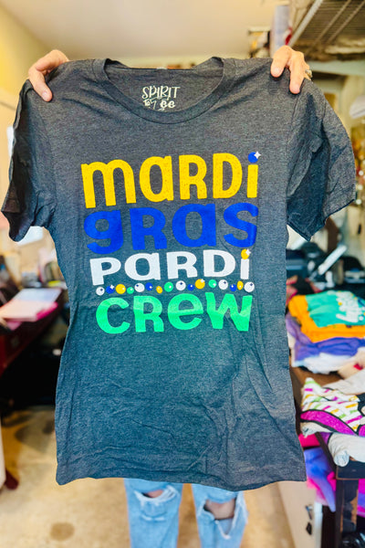 Mardi Gras Party Crew Tee