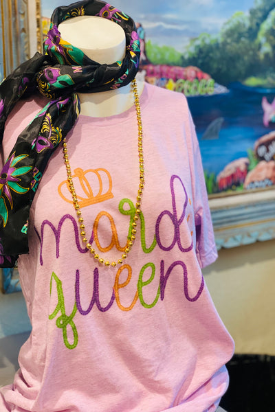 Purple Mardi Queen Graphic Tee